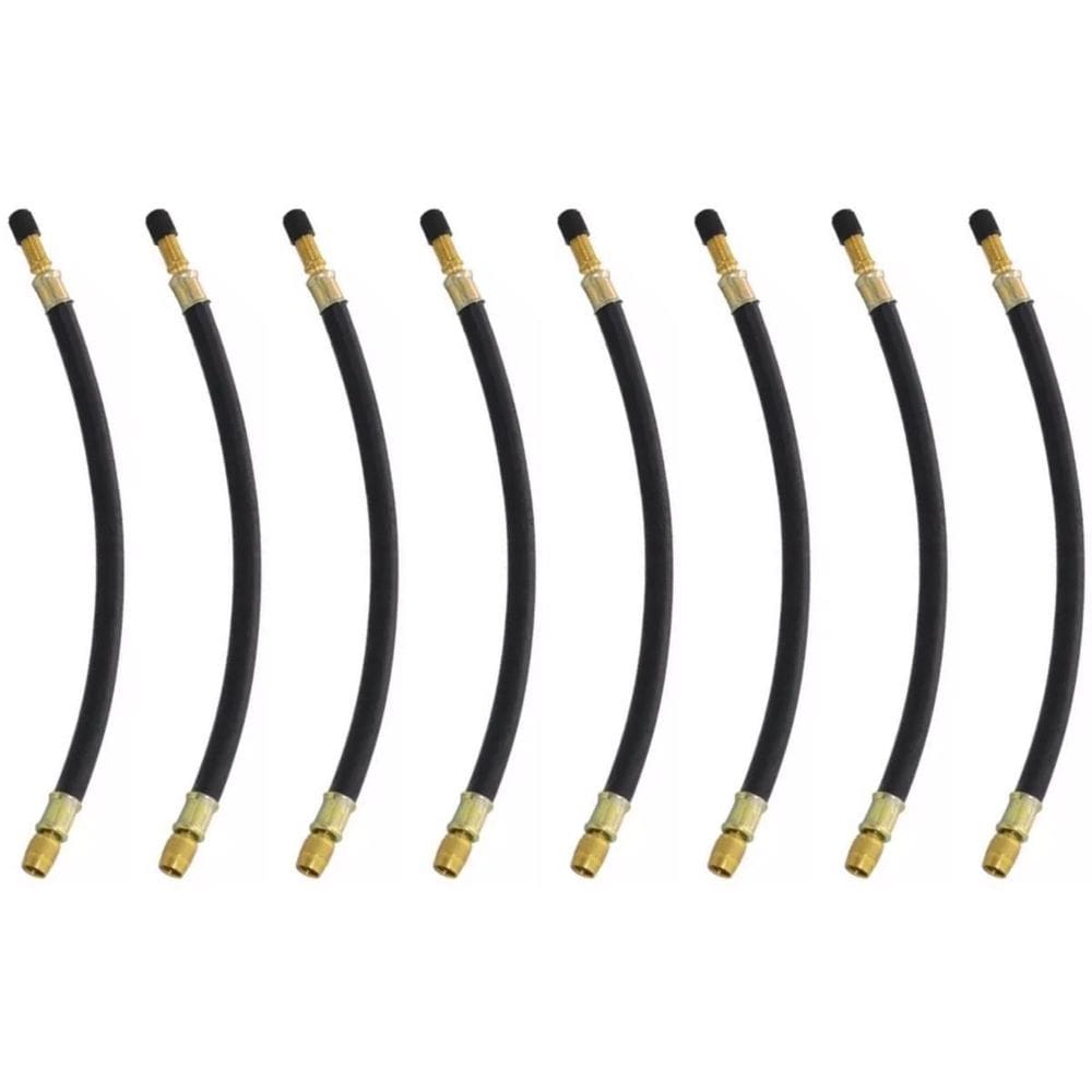 8 Prolongador Extensão Flexível Borracha 270Mm Bico De Roda