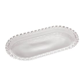 Travessa Oval de Cristal Coração 25cm - Lyor