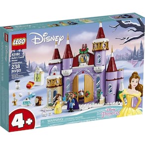 Kit de construção LEGO Disney Belle`s Castle Winter Celebration