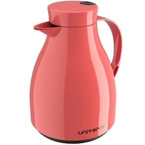 Garrafa Térmica Com Gatilho Unitermi Paris 500 Ml Salmão