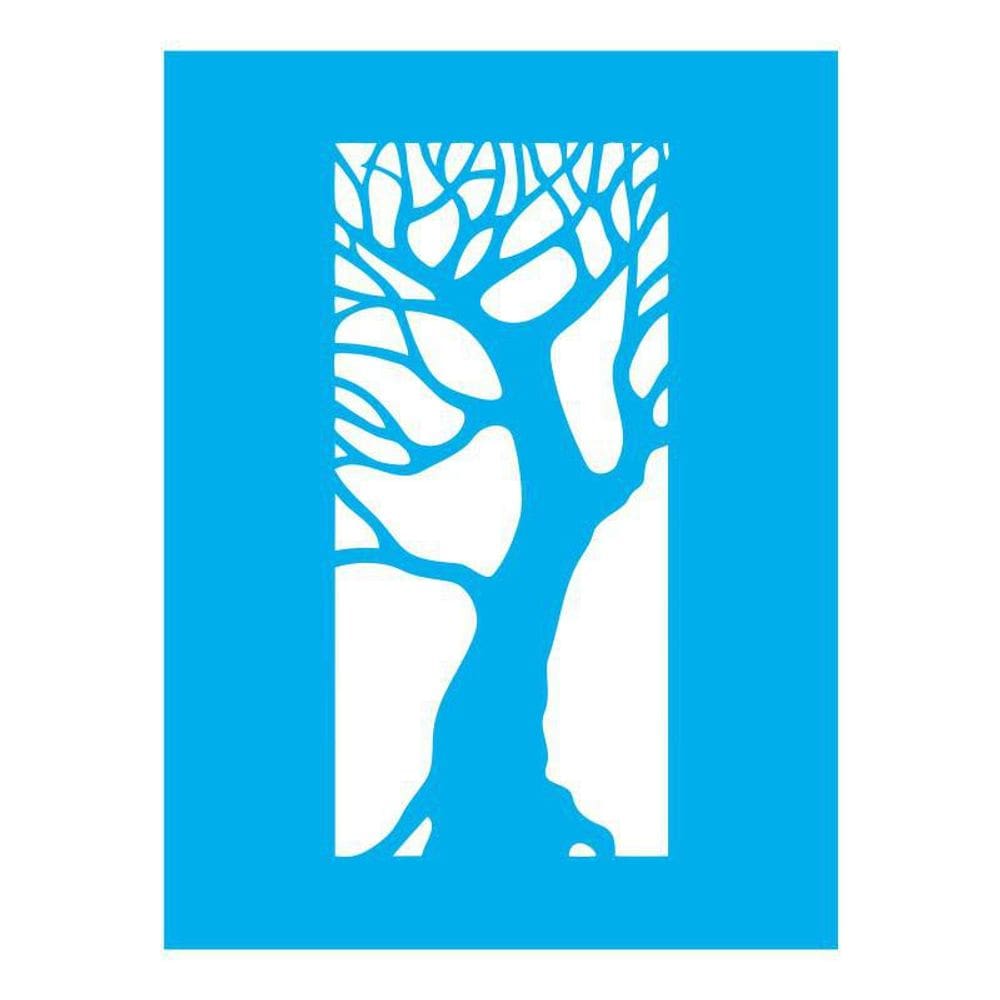 Stencil Tamako Árvore - 15X20Cm - Ref 8805