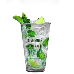 Kit 8 Copos Big Drink Exemplo Sustentável Krystalon