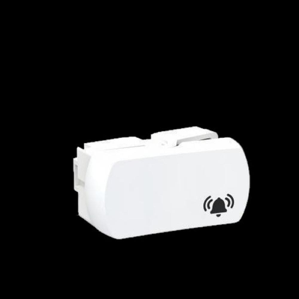 Modulo Tecla Pulsador De Campa.- Enerbras Neo Sottile Branco