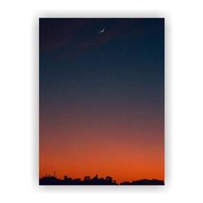 Quadro Decorativo Paisagens Decoração Quartos Noite