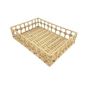 Cesto Em Fibra Natural Guatos 35cm X 25xm X8cm - Mek