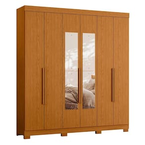 Guarda Roupa Casal Vinci 6 Portas com Espelho - Móveis Albatroz