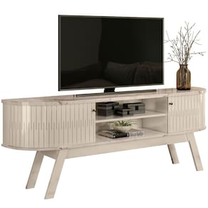 Rack Bancada Venezza 2 Portas Para Tv de 75" Polegadas