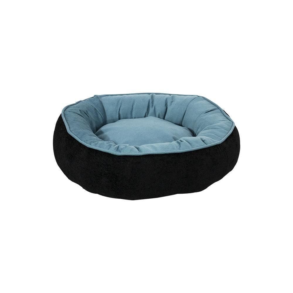 Cama Pet Comfy Preto-azul 50x50x20cm