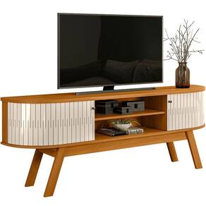 Rack Bancada Venezza 2 Portas Para Tv de 75" Polegadas