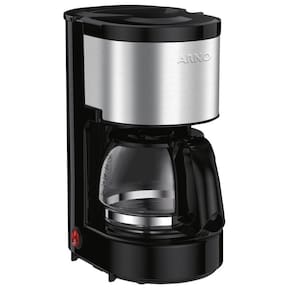 Cafeteira Eletrica Arno 12 Xicaras 650W - Inox/Preta 220V