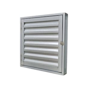 Porta Alçapão Alumínio Galvanizado 60x80 R45 Silver - Prata - Cinza