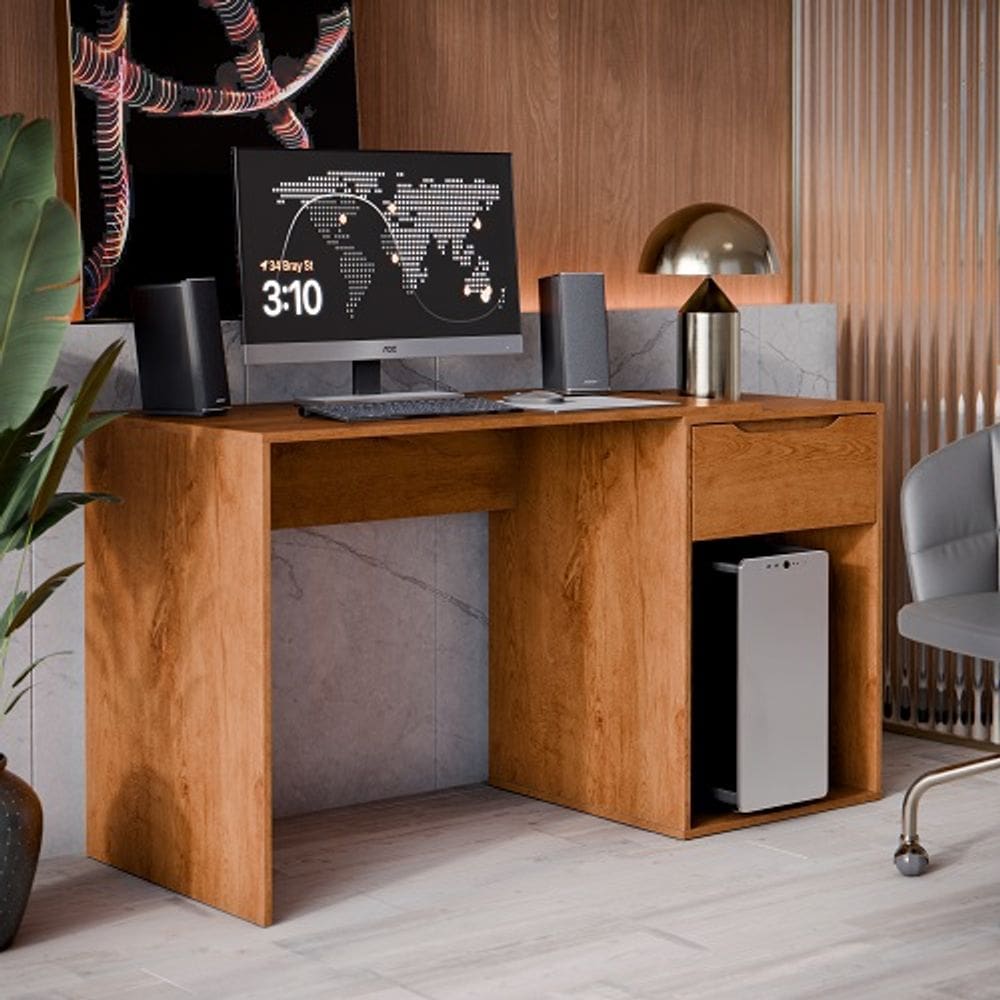 Escrivaninha Flow Freijó - EJ Móveis