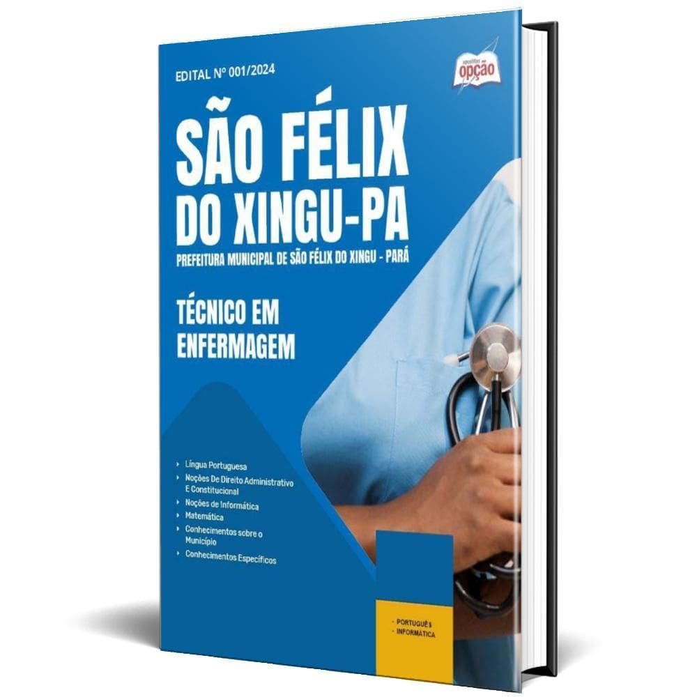 Apostila Prefeitura São Félix Do Xingu Pa 2025 Técnico Em