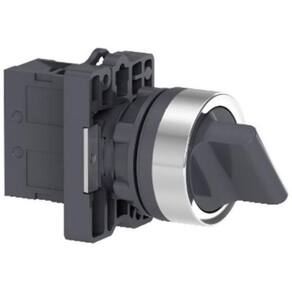Chave Seletora 22Mm Plástica 2 Posições Fixas 1Na