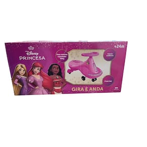 Carrinho Gira e Anda - Disney Princesas HONGYAO