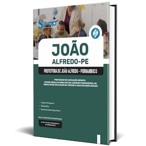 Apostila Prefeitura João Alfredo Pe 2025 Professor Educação
