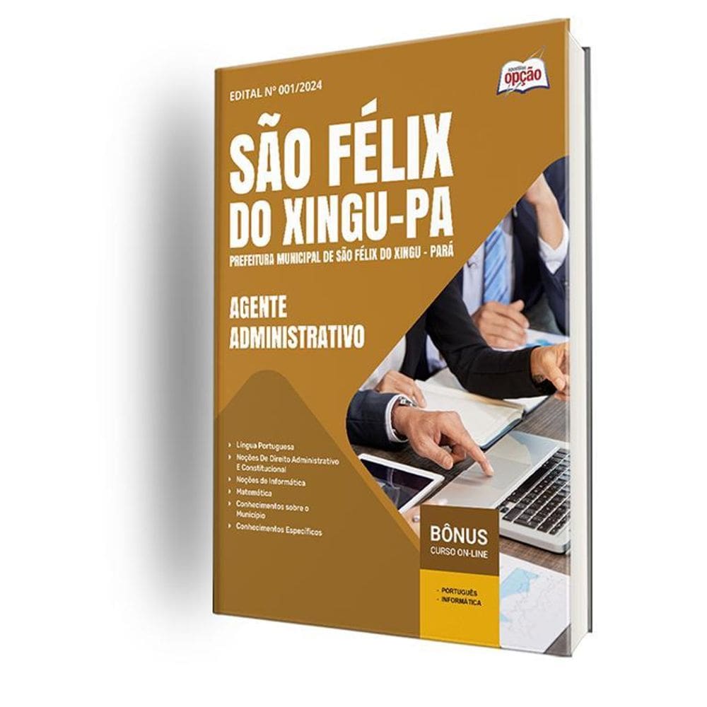 Apostila Prefeitura São Félix Do Xingu Pa 2025 Agente