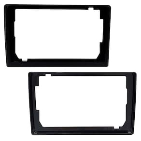 Moldura Painel Multimídia Adaptadora Redutora 10 para 9 Polegadas Black Piano