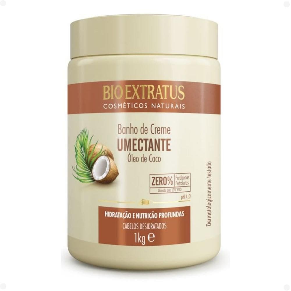 Banho de Creme Bio Extratus Umectante Óleo de Coco 1kg
