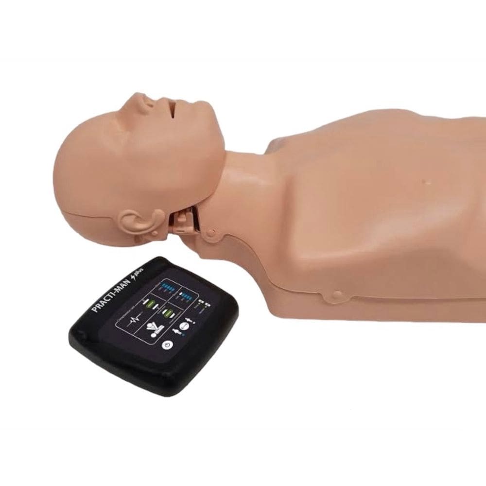 Manequim RCP para Treinamento - Practi-Man Plus com Painel Eletrônico Wireless