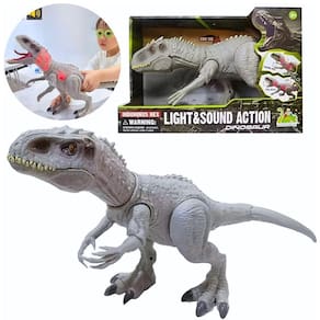 Dinossauro Interativo Indominus Rex Action Som Luz - Castela