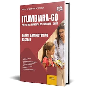 Apostila Prefeitura Itumbiara Go 2025 Agente Administrativo