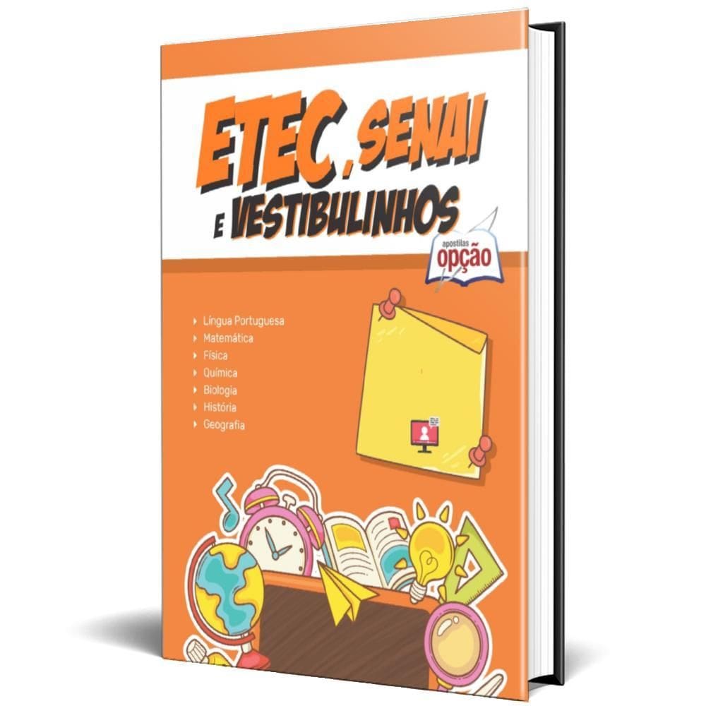 Apostila Etec, Senai E Vestibulinhos 2025