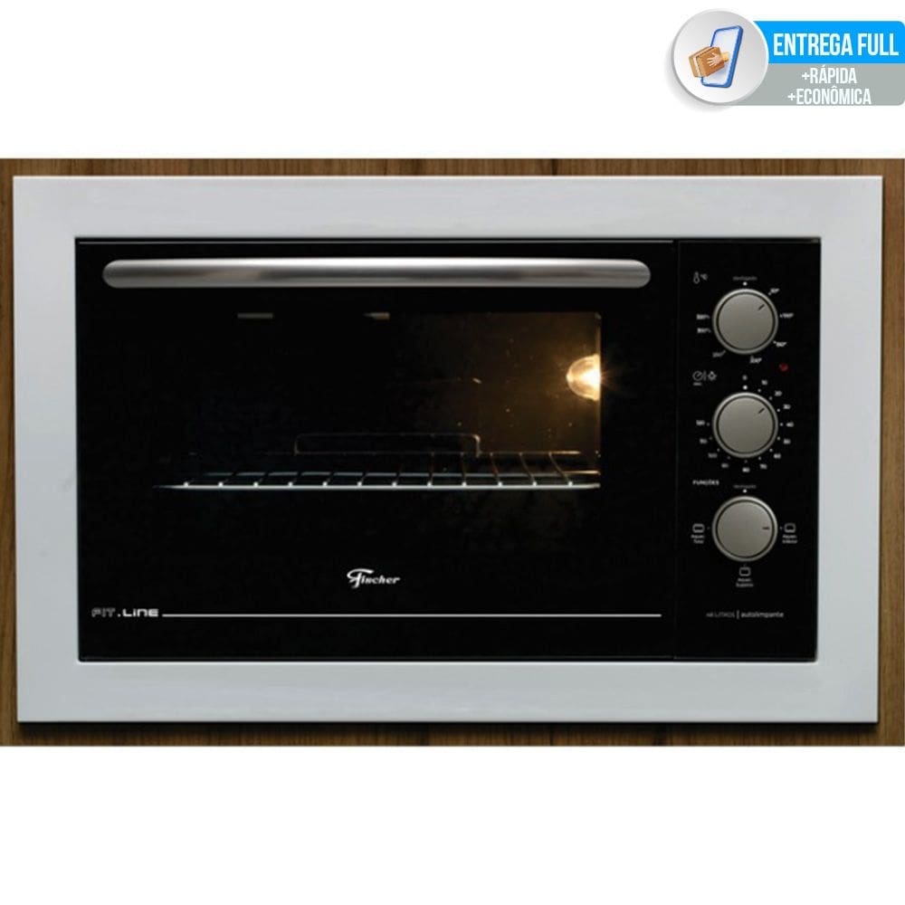 Forno De Embutir Elétrico 48 Litros Fischer Fit Line