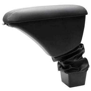 Apoio Encosto Descanso Braço Couro Preto Wrv New Fit 2016 à 2019 Costura Preta Sofisti Car HD10000