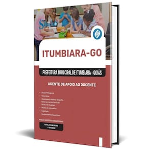 Apostila Prefeitura Itumbiara Go 2025 Agente Apoio Ao