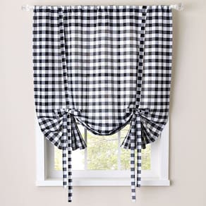 Cortina de janela Shade Sweet Home Collection Buffalo Check