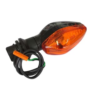 Seta Pisca Mini Amarela Titan Fan 150 160 2014 Dianteiro Direito - Traseiro Esquerdo