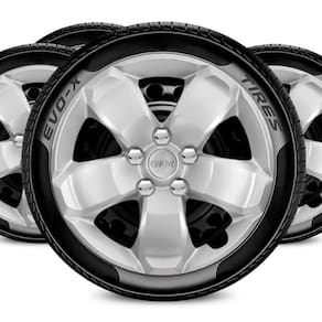 Jogo Calota Aro 16 5x100 Design Toro Compatível Fiat