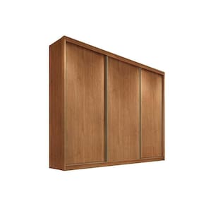 Guarda Roupa 3 Portas E 4 Gavetas Sollo-logan Cumaru - Horizonte
