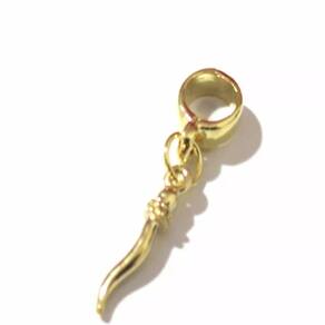 Brinco Dourado 2cm | Cuidados: Não molhar, não exercitar | Garantia 3 meses