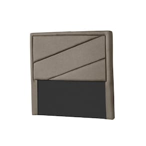Painel De Cama Box Estofada Solteiro Oxford Suede Bege - Probel