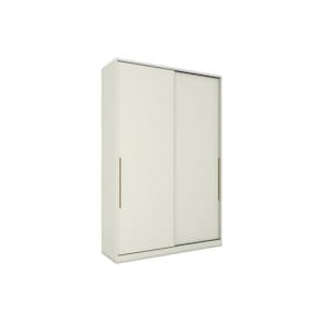 Módulo De Quarto Solteiro Guarda Roupa Mc10 Seletto C- 2 Portas De Correr E 3 Gavetas Areia - Henn
