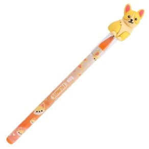 Caneta Esferográfica Focinhos Pets Tris - 1.0mm Laranja