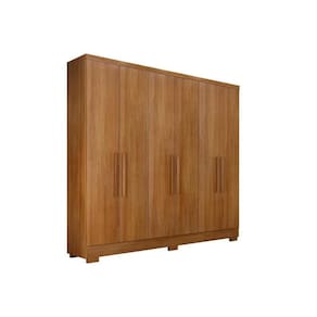 Guarda Roupa 6 Portas E 4 Gavetas C- Pés Milly-veneza Cumaru - Horizonte