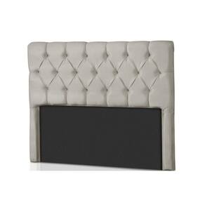 Painel De Cama Box Estofada King Califórnia Suede Bege - Probel