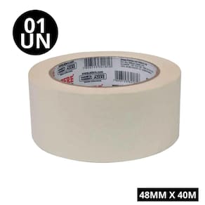 Fita Crepe Para Uso Geral Adere - 48mm X 50m