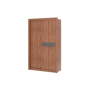 Guarda Roupa 2 Portas De Correr E 2 Gavetas Vivacce 835 Freijo Ou Freijo C- Cinza - Carraro