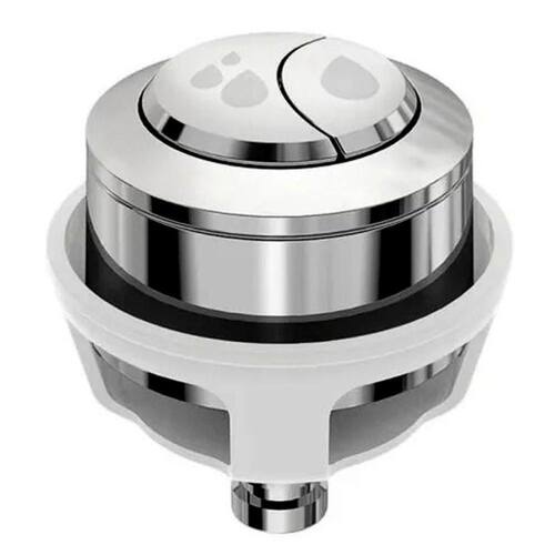 Botão Acionador Duplo De Descarga Acoplada Dualflush Universal Ref. 9564