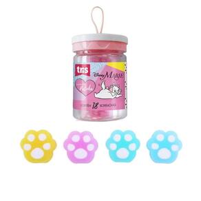 Mini Borracha Patinha Marie Tris - C- 18 Unidades