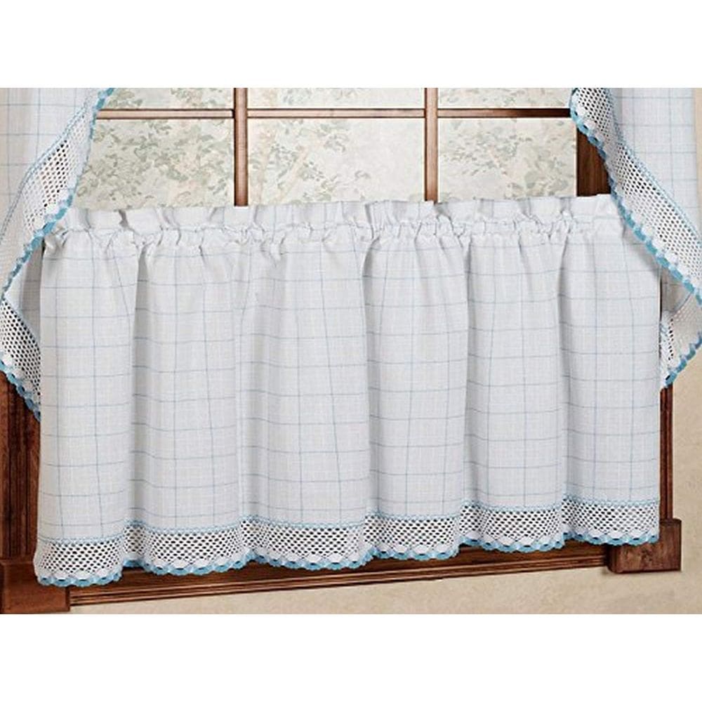 Cortinas de janela de cozinha Sweet Home Collection Adirondack