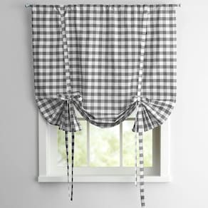 Cortina de janela Shade Sweet Home Collection Buffalo Check