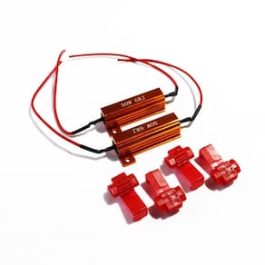 Par Resistor 50W Led Seta, Pisca, Freio E Ré