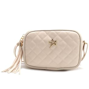 Bolsa Metalassé Transversal Alça Multi Color Off White