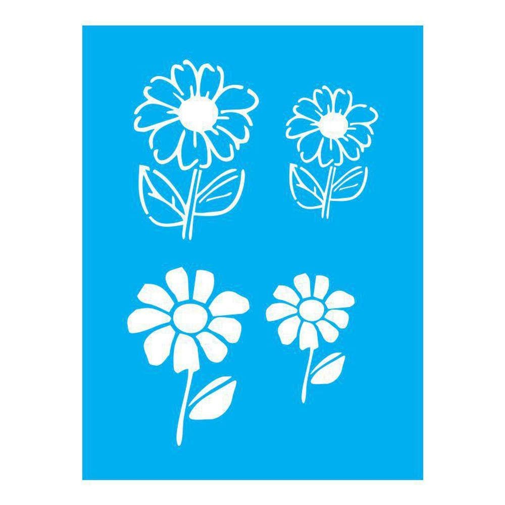 Stencil Tamako Flores - 15X20 - Ref A3013
