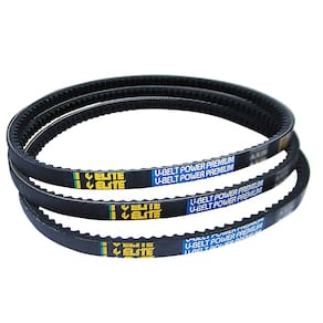 Kit Correia em V Dentada Ax23 Elite 3 unidades